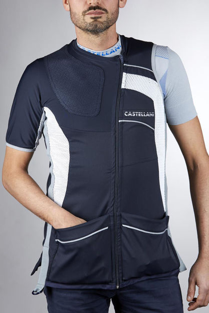 Picture of CASTELLANI MENS TK PRO ALCANTARA VEST 029-104