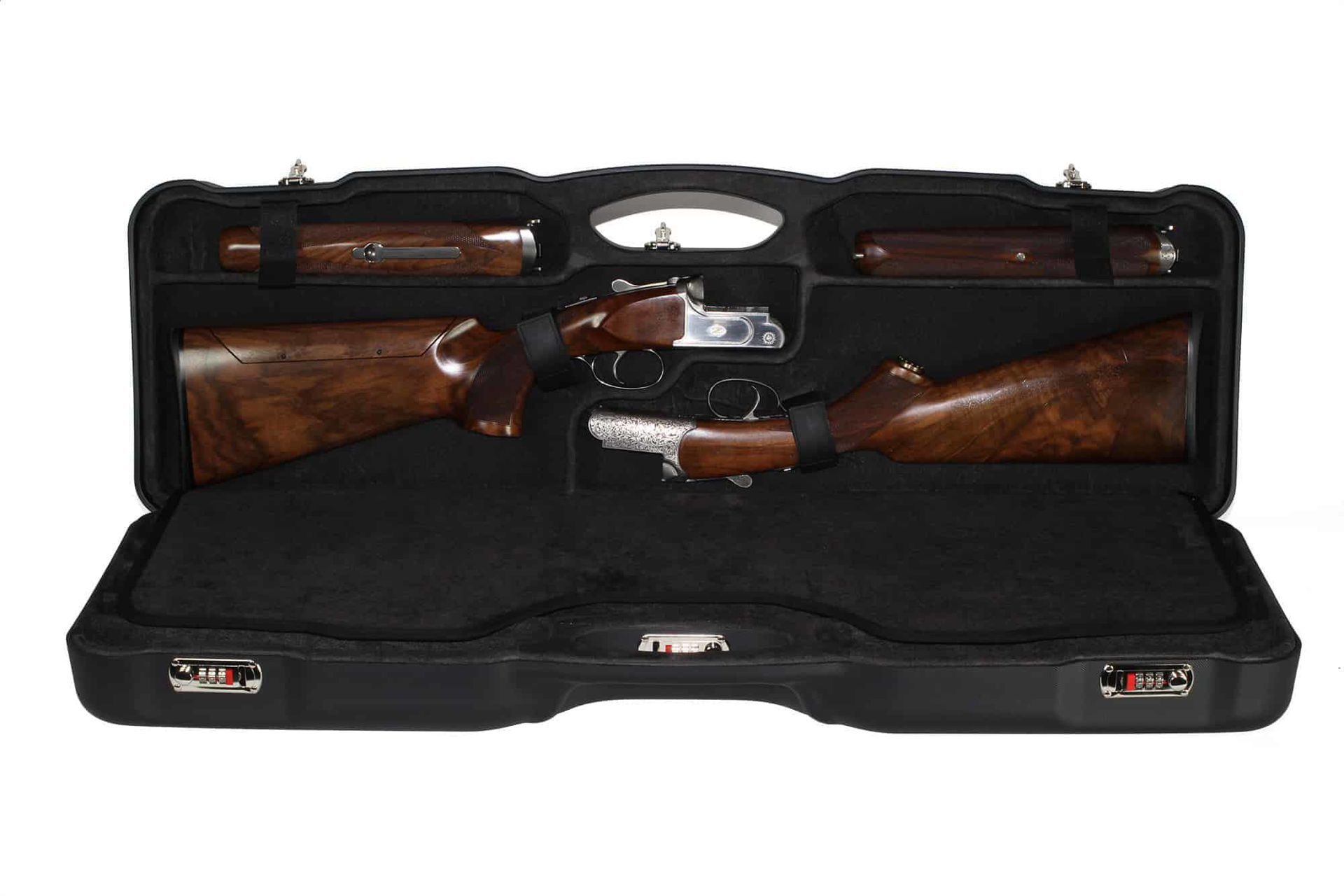 Ultimate Shooting Accessories. Negrini OU 2 Gun/4 Barrel 1671BLR/5678