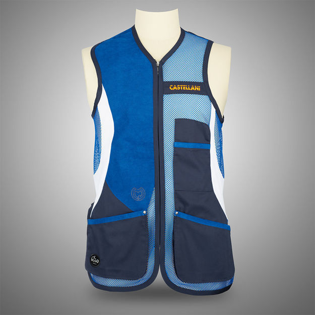 Picture of CASTELLANI MENS RIO MESH ALCANTARA VEST 024-156