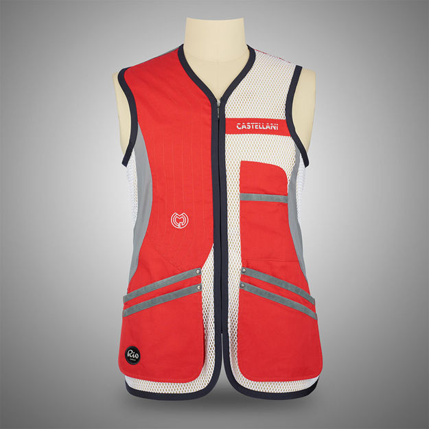 Picture of CASTELLANI MENS SPORT RIO FABRIC VEST 026-171