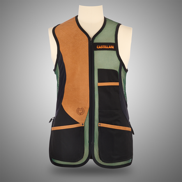 Picture of CASTELLANI MENS RIO MESH ALCANTARA VEST 024-157