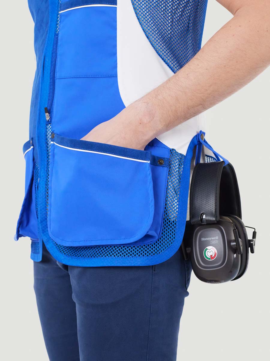 Ultimate Shooting Accessories. CASTELLANI MENS EVO MESH ALCANTARA SHOOTING VEST 040001