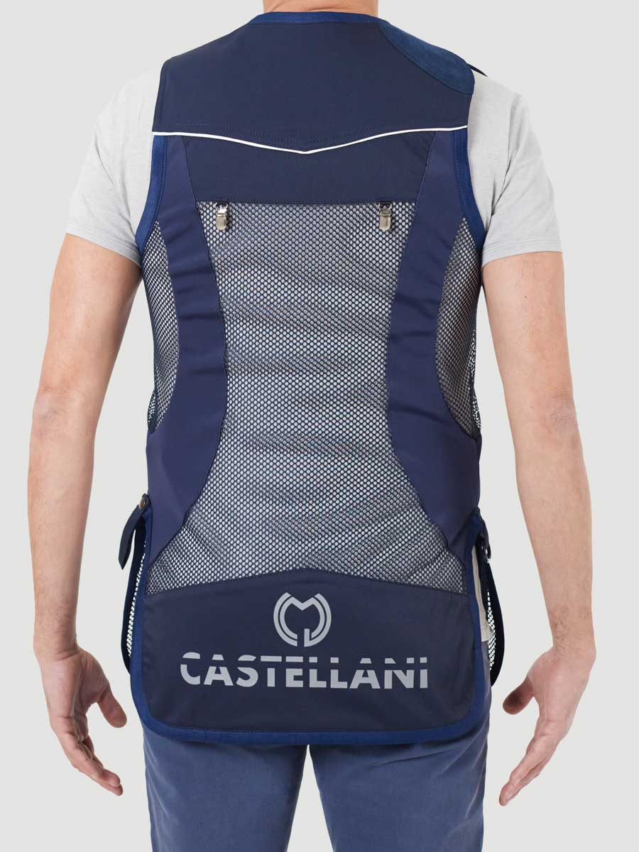 Ultimate Shooting Accessories. CASTELLANI MENS EVO MESH ALCANTARA SHOOTING VEST 040004