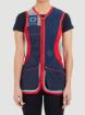 Picture of CASTELLANI WOMENS EVO MESH ALCANTARA SHOOTING VEST 041-173