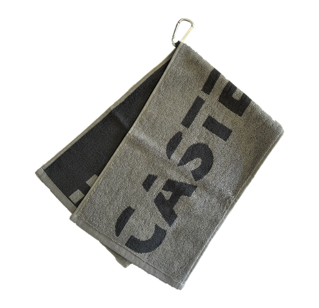 Picture of CASTELLANI JAQUARD SHOOTERS TOWEL GRAY