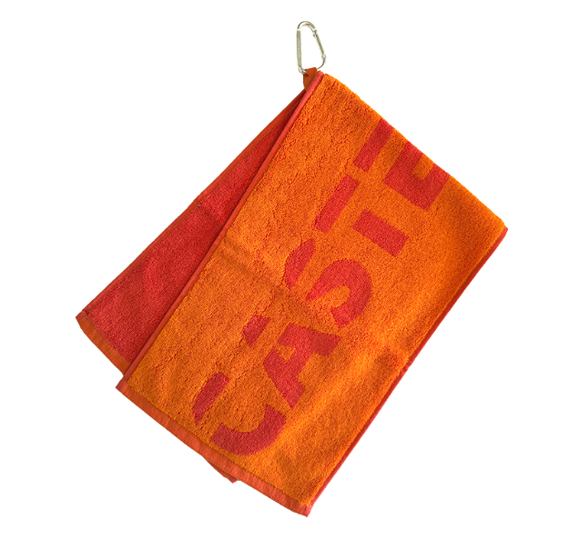Picture of CASTELLANI JAQUARD SHOOTERS TOWEL ORANGE