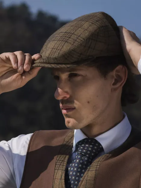 Picture of CASTELLANI COUNTRY YORK FLAT CAP