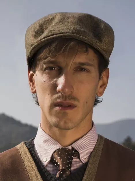 Picture of CASTELLANI COUNTRY WINDSOR FLAT CAP