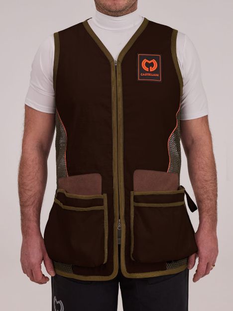 Picture of CASTELLANI MENS AIRTECH SPORTING SHOOTING VEST 01M100029A-722